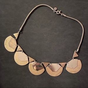 Madewell Gold Statement Necklace